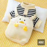 Áo chó mèo hình con vịt dễ thương AD02